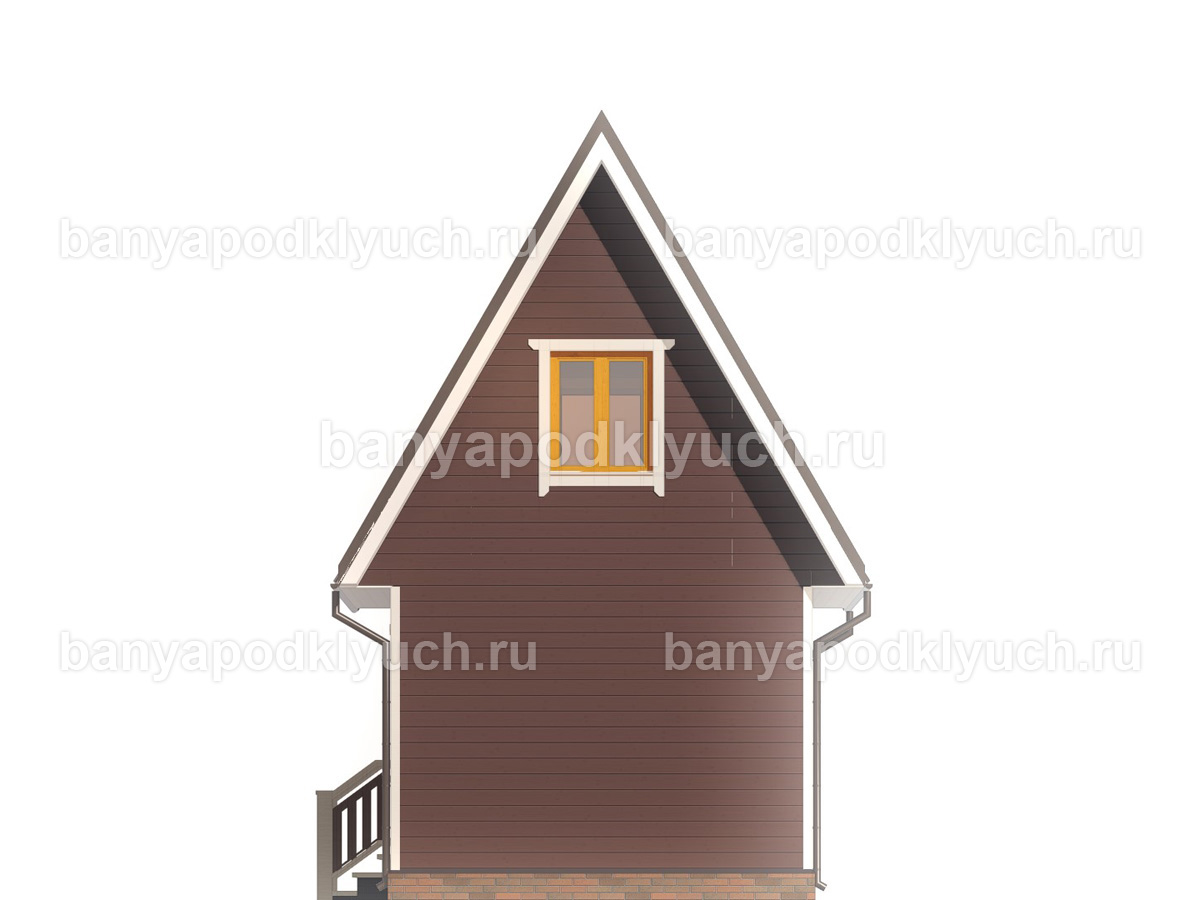Каркасная баня 6x4 м Каркасная баня 6x4 м